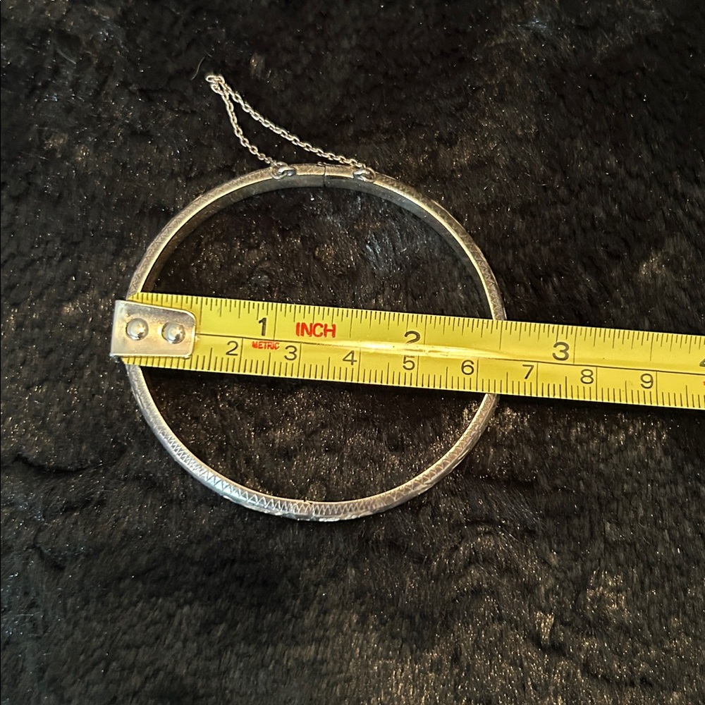 Source Unknown Engraved Safety Bangle Bracelet - … - image 5